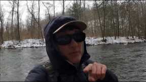 THE 5 F's, Fantastic, Fabulous, Fly-Fishing FUN, in Winter, on a PA Limestoner