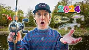 Fishing With NEW YEARS Lures For 24 Hours (2024)