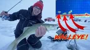 Fishing Lake Winnipeg in a White Out!