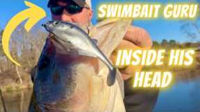 REAL SWIMBAIT GURU, We Get Inside His Head: Lake Welsh Winter Bass Fishing + Swimbait Tips!!!