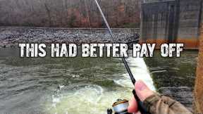 Fishing and Rambling in the Rain