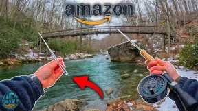 AMAZON FLY FISHING CHALLENGE (FAIL) || Streamer Fly Fishing for Beginners!