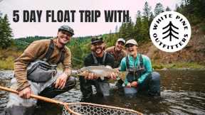 WHITE PINE OUTFITTERS - 5 Day Fly Fishing Adventure Through A Canyon Stretch of River
