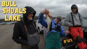 Winter Bass Fishing On Bull Shoals Lake With Del Colvin