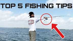 5 Saltwater FISHING TIPS for BEGINNERS