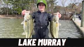 February Bass Fishing On Lake Murray, SC