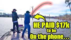 THIS GUY Paid $17,000 to Fish 1 DAY with Me...