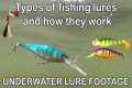 How fishing lures work (underwater