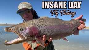 OPEN WATER INSANITY - Fly Fishing Colorado for BIG TROUT