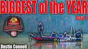 The BIGGEST Tournament on MY HOME LAKE! - MLF Redcrest - Lay Lake - Day 1