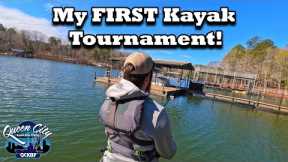 Fishing My FIRST Kayak Tournament On Lake Hartwell! (Spring Bass Fishing)