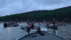High school Bass Fishing Tournament on Lake Ouachita