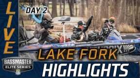 Highlights: Day 2 Bassmaster action at Lake Fork