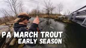 PA March Trout Fishing 2024  (NEW CAMERA)