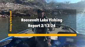 Roosevelt Lake Fishing Report 2/13/24