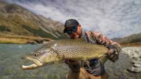 Fly Fishing Amazing River For some Beautiful Brown Trout!