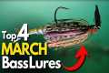 Top 4 Lures for March Bass Fishing