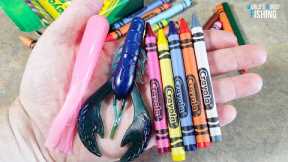 Can We Use CRAYONS To Make Fishing Lures?? Does It Work?
