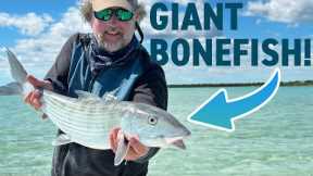 Fly Fishing for Giant Bonefish in the Bahamas!