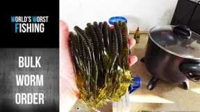 100 Green Pumpkin Worms: Using The Cooking Pot For Soft Plastic Lures