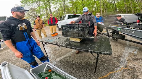 Lake Record Fish Caught AGAIN In Spring Jon Boat Fishing Tournament!!