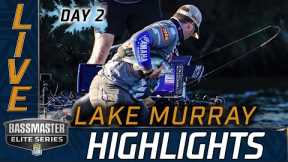 Highlights: Day 2 Bassmaster action at Lake Murray