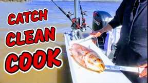 AMERICA'S most hated FISH are actually DELICIOUS! How to CATCH CLEAN & COOK Silver Asian Carp.