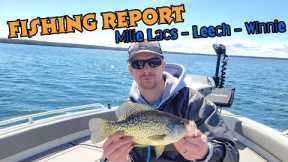 Minnesota Fishing Report - Mille Lacs Lake, Leech Lake and Lake Winnie 05-16-24