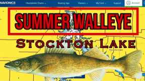 WALLEYE BREAKDOWN | SUMMER PATTERNS | Stockton Lake