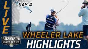 Highlights: Day 4 Bassmaster action at Wheeler Lake