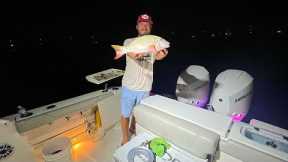 Fishing For MUTTON Snapper At NIGHT {Catch Clean Cook} FISH TEA