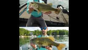 How To Bass Fish Lake Geneva Wisconsin (ACTION)