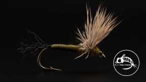 Flavinella Comparadun | A Great Dry Fly for a Very Important Hatch! | Fly Tying Tutorial
