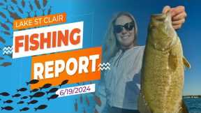 The Lake St. Clair Fishing Report 6/19/2024