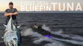 FIRST 2024 BLUEFIN TUNA - Greymouth, New Zealand