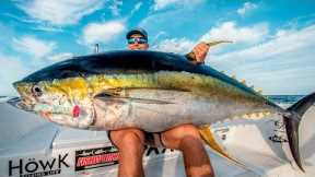 72 Hours Fishing For Monsters Of The Pacific (Catch Clean & Cook Yellowfin Tuna)