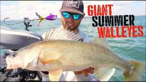 DEADLY Way to Fish for GIANT Summer Walleyes!