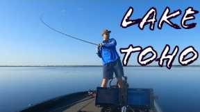 Bass fishing on Lake TOHO