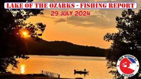 Lake of the Ozarks Bass Fishing - 29 July 2024 | Fishing report