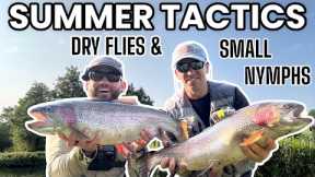 Still Water Summer Tactics! Dry Flies & Sight Fishing | RockBourne Trout Fishery | Fly Fishing