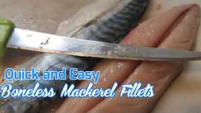 How to Prepare Mackerel for Cooking | Filleting Fish | Sea Fishing