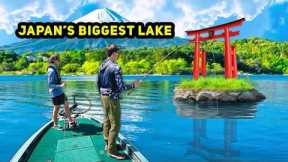 Fishing JAPAN's BIGGEST LAKE! (2v2 WORLDWIDE CHALLENGE)