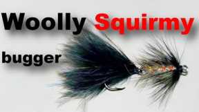 Woolly Squirmy Bugger Fly Tying for Bass & Trout Fishing