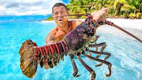 Giant Lobster Catch And Cook In A Tropical Storm