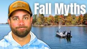 Don't Do This In The FALL (Fall Bass Fishing Myths)