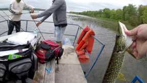 Fishing in Little Lake Barrie