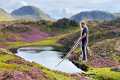 Fishing this TINY Mountain Lake left