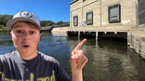 Fishing the Tunnels at Tiny Spillway | Catch N' Cook!