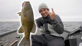 Gas Station Breakfast and Lake Michigan Fishing (Googled)