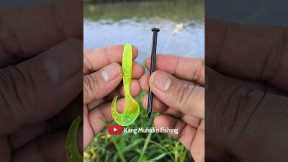 DIY Fishing Tackle How to set Bait Fishing #fishing #fishingknot #knottutorial #diy